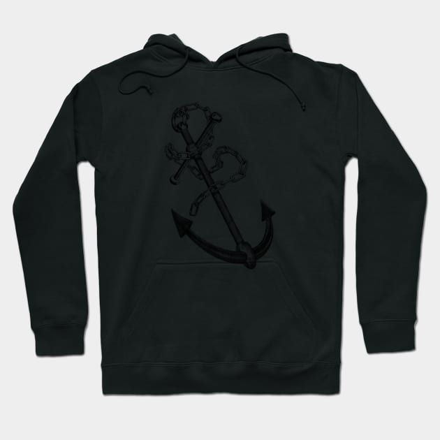 Anchor Hoodie by sibosssr